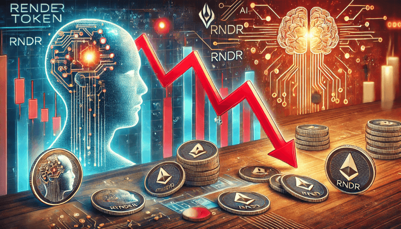 RENDER Token Declines