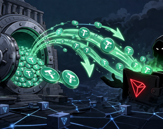500M USDT Moves From Tether Treasury to Unknown Tron Wallet