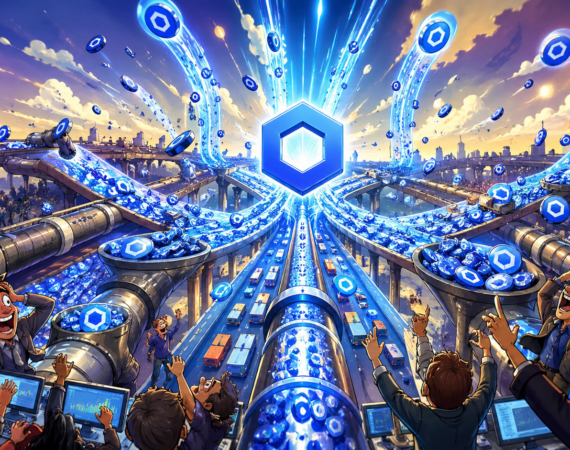 Chainlink Records Heavy LINK Outflows and CCIP Activity Rises to $1.3B
