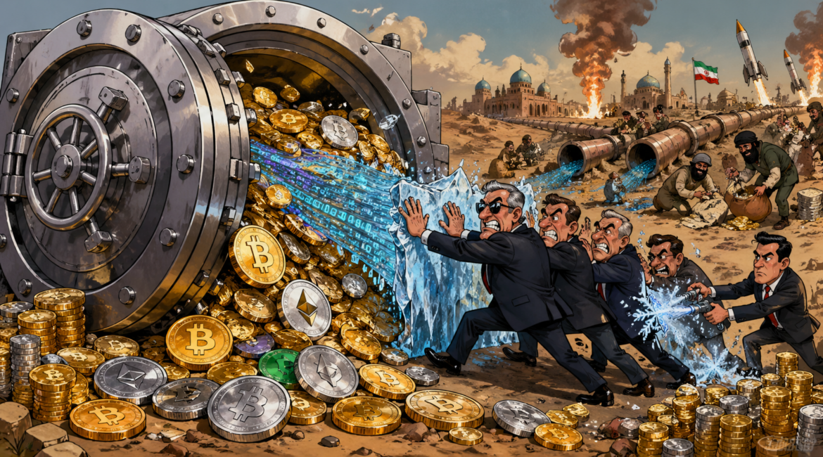 US Treasury reportedly freezes 344M crypto tied to Iran amid Trump peace claims today