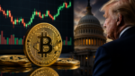 Bitcoin Trades Near $77,906 as Reports Claim 85M Leveraged Long Ahead of Trump Talk