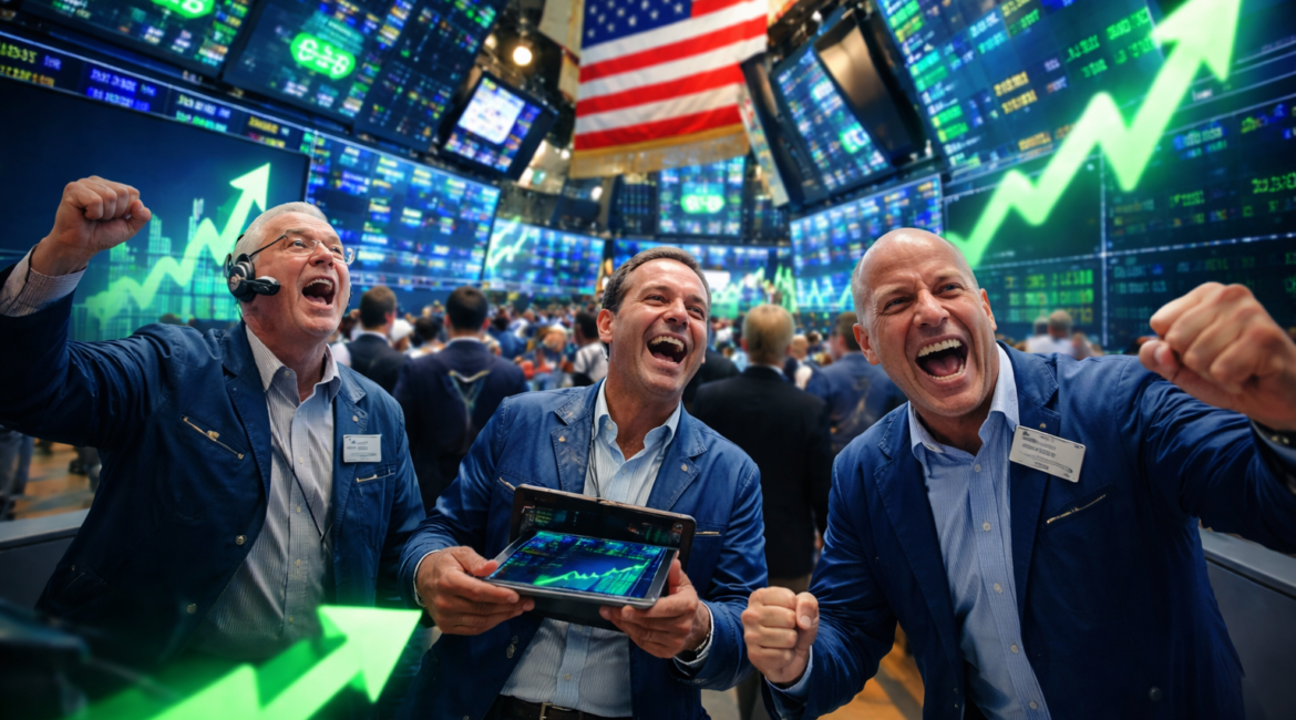 Stock Market Surges as Dow Jumps 700 Points on Strait of Hormuz Reopening