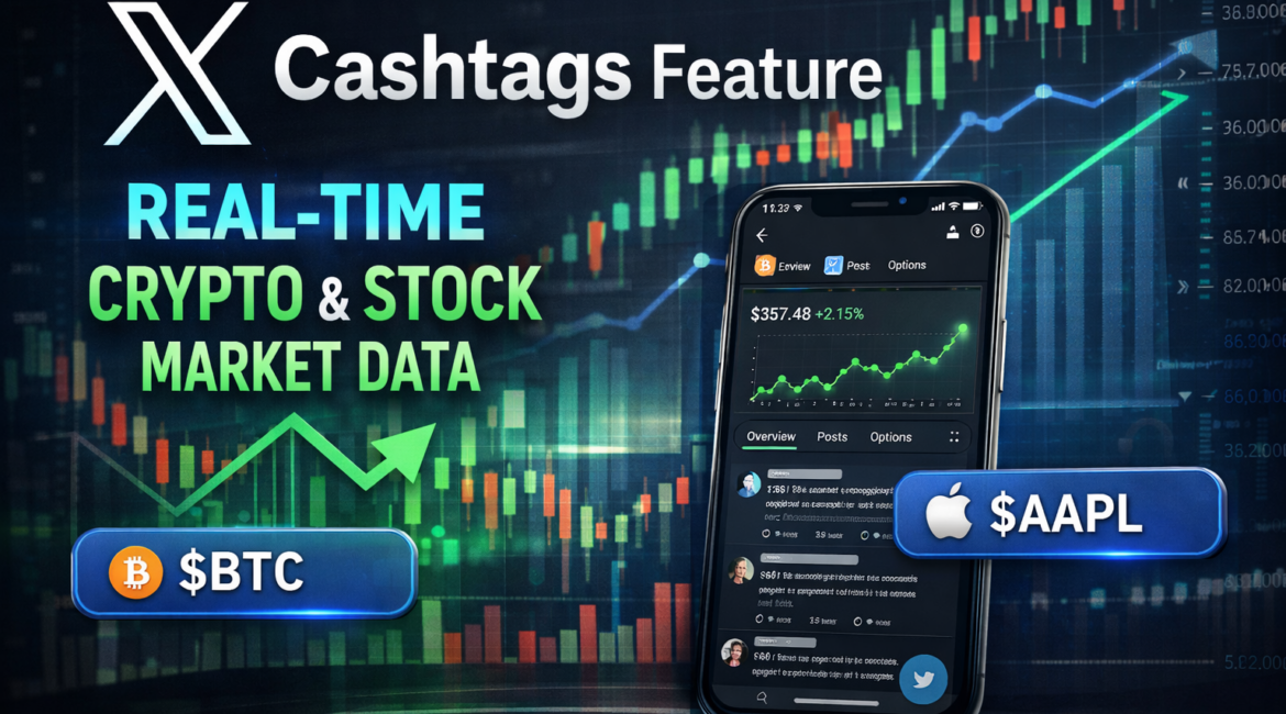 X Head of Product Nikita Bier Says Cashtags Feature Brings Real-Time Market Data to Users