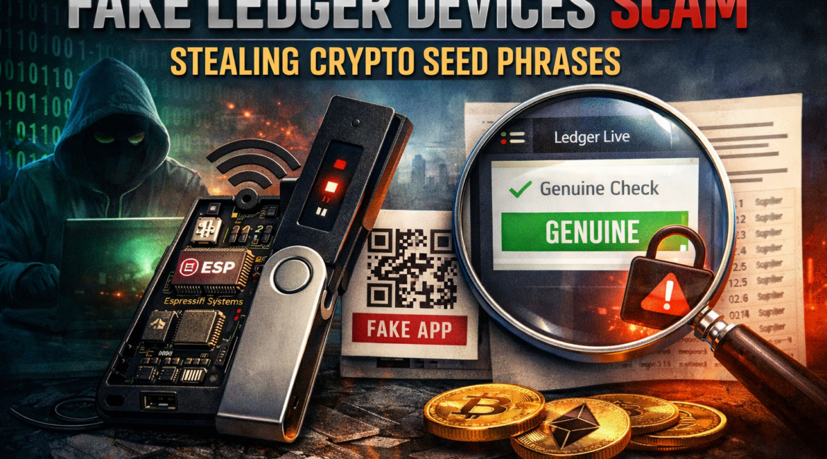 Fake Ledger Devices Scam
