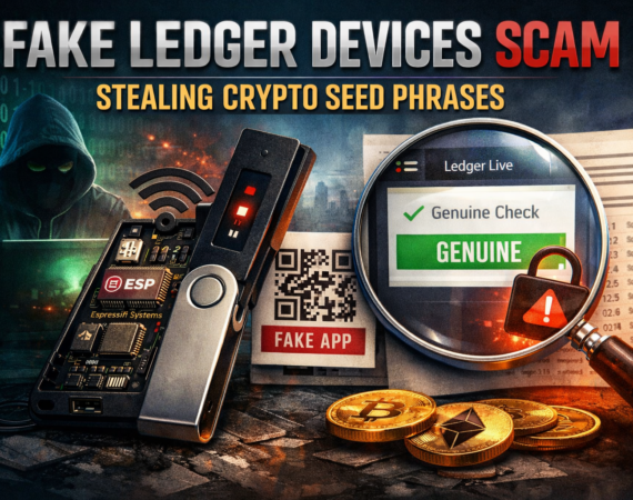 Fake Ledger Devices Scam