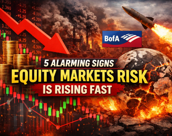 Equity Markets Risk Grows as BofA Warns of Low Premium Levels