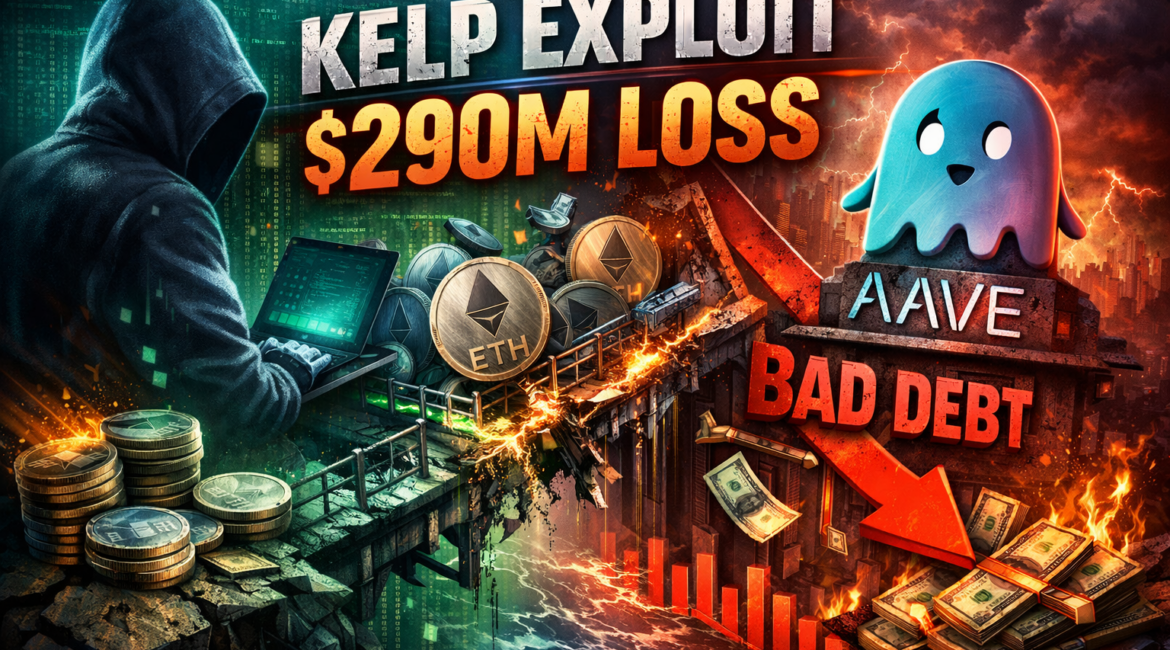 Kelp Exploit Triggers $290M Loss as Aave Faces Rising Debt Pressure