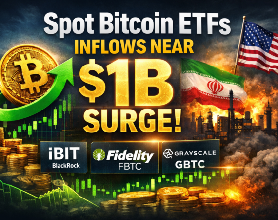 Spot Bitcoin ETFs' Inflows Hit $1B as Iran Tensions Fuel Market Demand