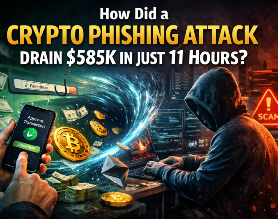 How Did a Crypto Phishing Attack Drain $585K in Just 11 Hours?