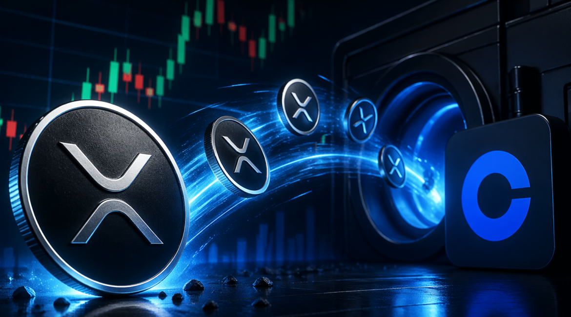 Ripple Moves XRP to Coinbase as XRP Price Holds Near $1.44 Range