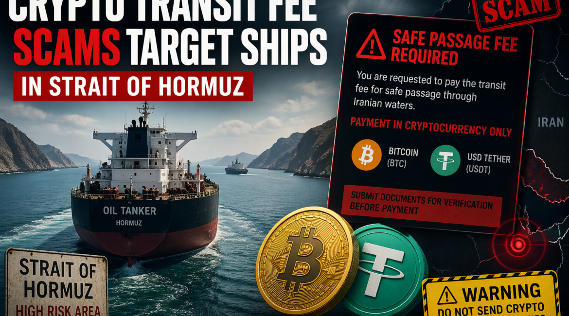 Crypto Transit Fee Scams Target Ships in Strait of Hormuz Crisis