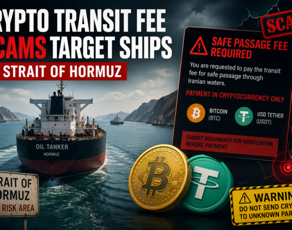 Crypto Transit Fee Scams Target Ships in Strait of Hormuz Crisis