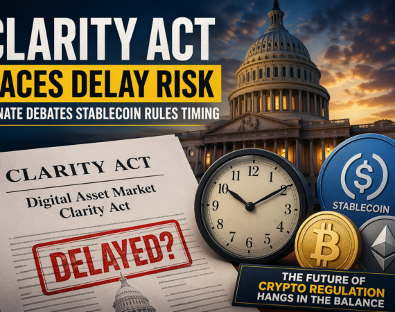 CLARITY Act Gets Push As Senate Banking Committee Receives Letter to Advance Markup