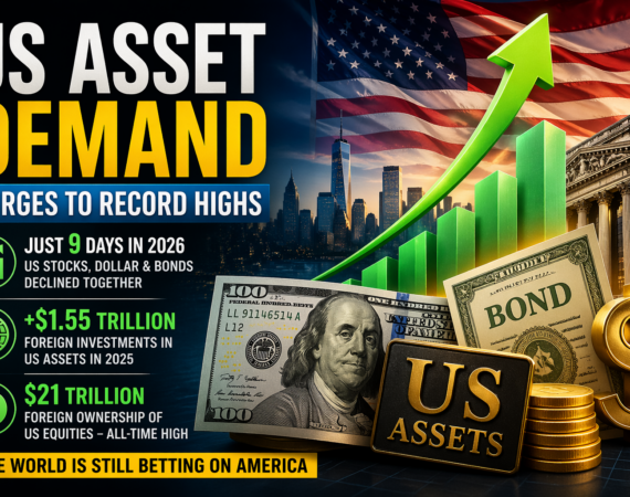 $21 Trillion Surge: US Asset Demand Hits Record Highs