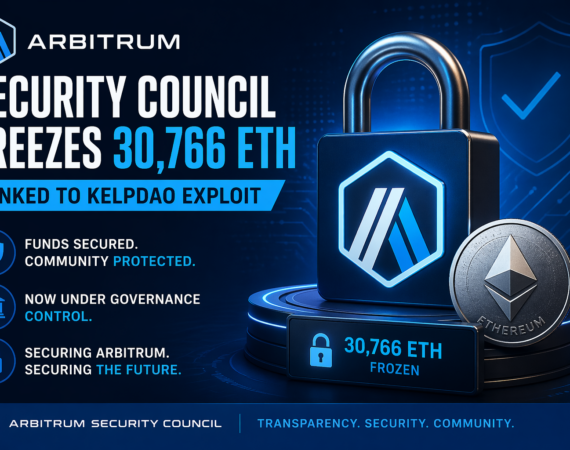 Arbitrum Security Council Freezes 30,766 ETH Linked to KelpDAO Exploit