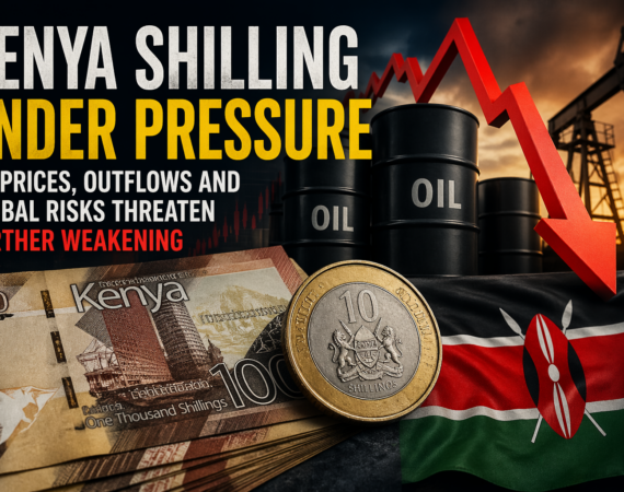 Kenya shilling under pressure as oil prices and outflows rise