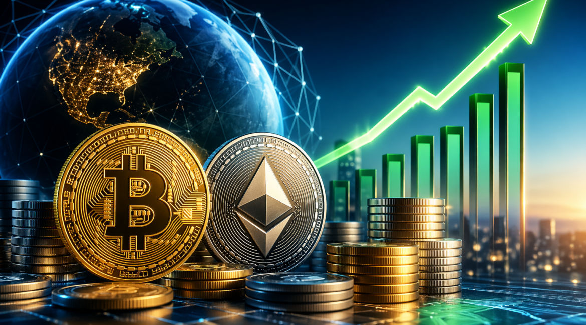 Crypto Funds Inflows Reach $1.4B With 7 Weekly Gains in 8 Weeks