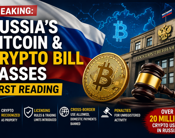 Russia crypto bill passes first reading with 5 key rules for digital assets