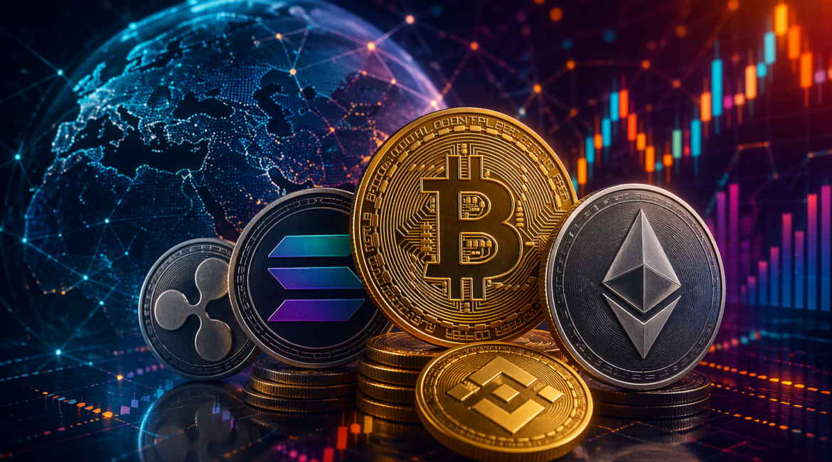 Cryptocurrency Market Sees 5 Key Trends as Bitcoin Nears $80K Level