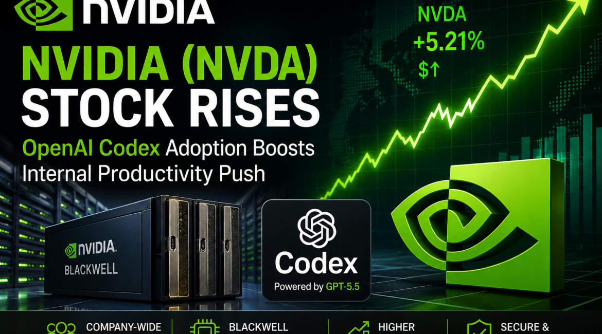Nvidia (NVDA) Stock Jumps 5 Points as Codex Boosts Workforce Productivity
