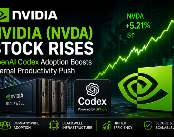 Nvidia (NVDA) Stock Jumps 5 Points as Codex Boosts Workforce Productivity
