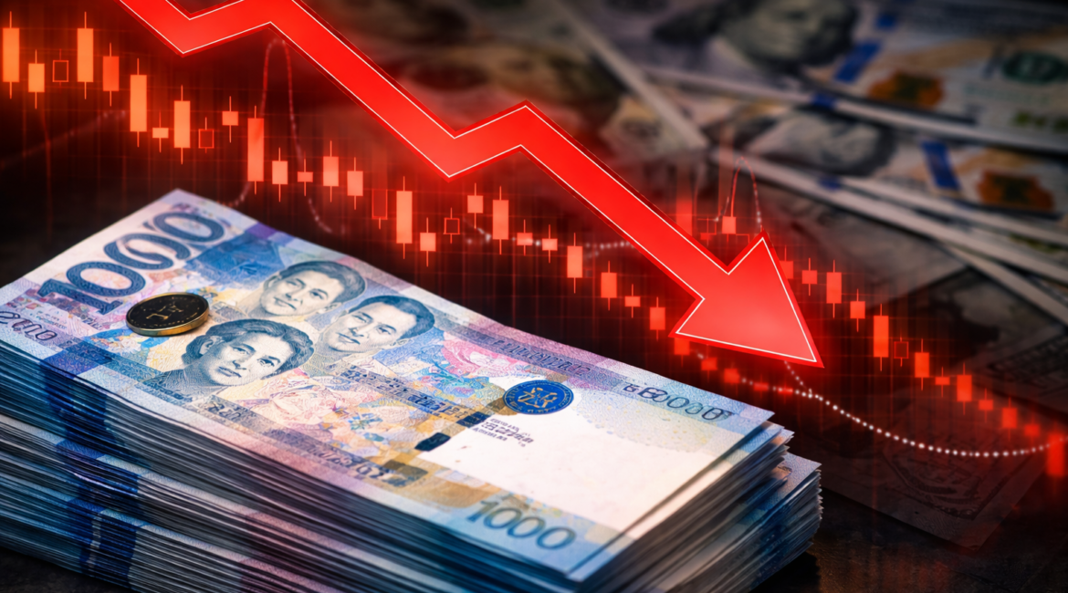 Philippine Peso Record Low Hits 61.04 as Trading Range Signals Pressure