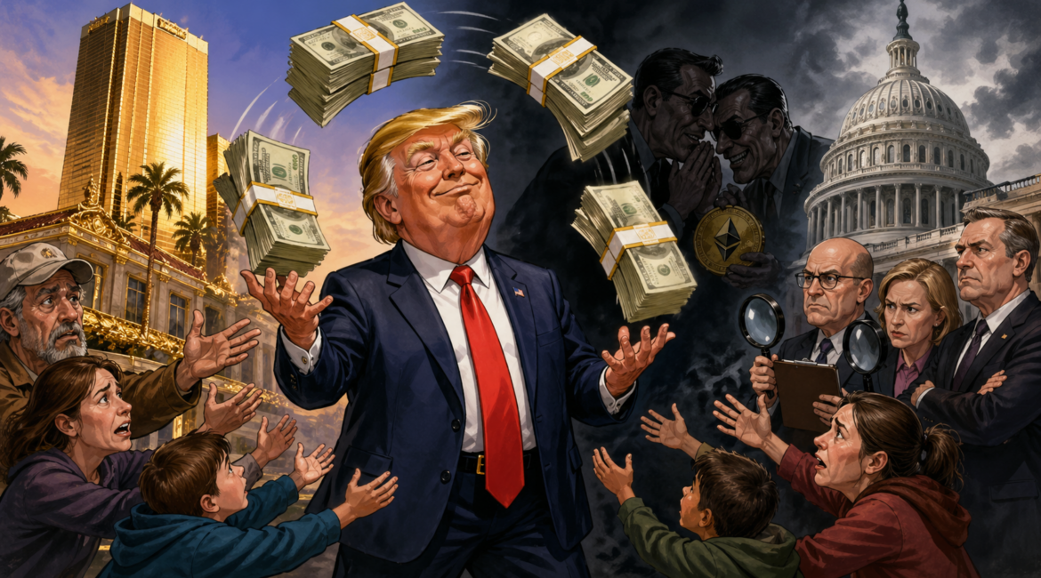 Trump Tax Cut Plan Promises Up to 20K Relief as Crypto Deal Scrutiny Raises Concerns