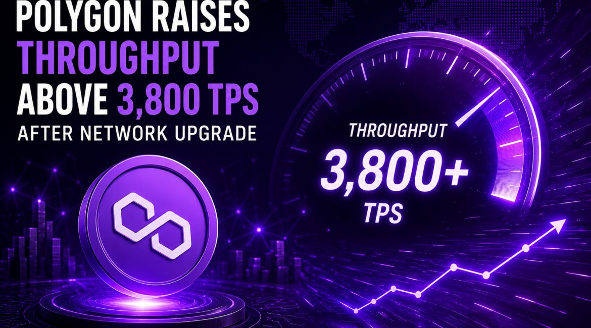 Polygon Raises Throughput Above 3,800 TPS After Network Upgrade