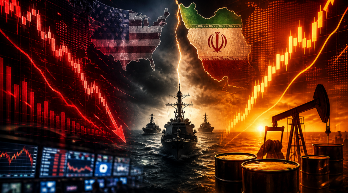 Iran US Naval Strike Reports and Denial Spark Sharp Nasdaq and Oil Market Swings