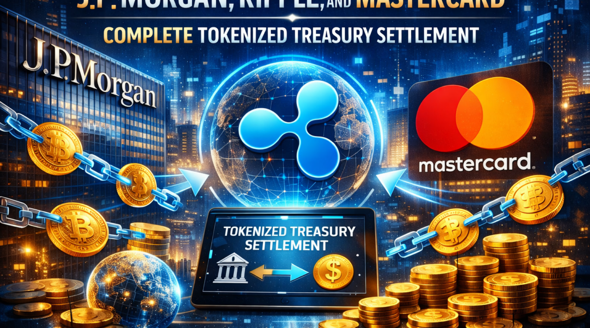 J.P. Morgan, Ripple, and Mastercard Complete Tokenized Treasury Settlement