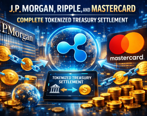 J.P. Morgan, Ripple, and Mastercard Complete Tokenized Treasury Settlement