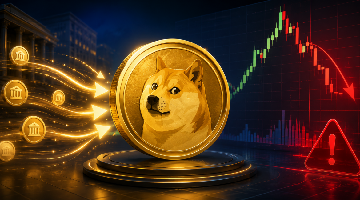 Dogecoin ETF Flows Return as DOGE Faces Sell Signal