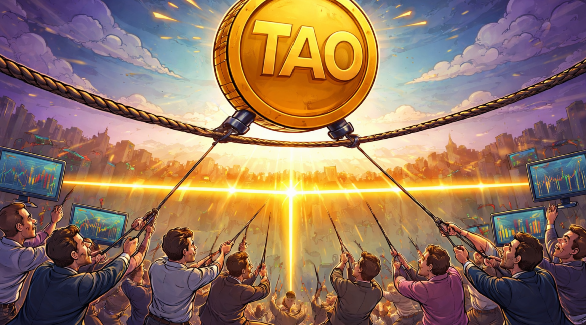 TAO Price Holds Key Level as Market Watches $288 Breakout Zone