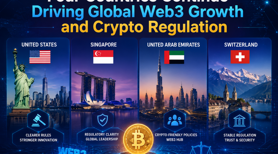 Four Countries Continue Driving Global Web3 Growth and Crypto Regulation