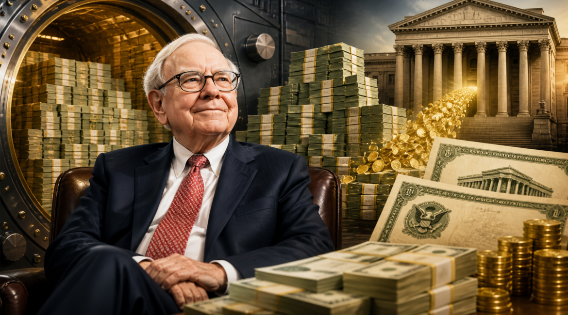 Berkshire Hathaway Holds Record 397B Cash and Earns 20B Yearly from Treasuries