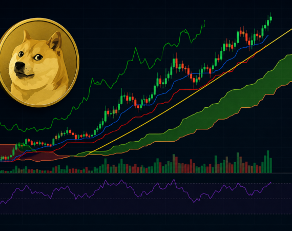 Dogecoin Holds Uptrend on 4-hour Chart With Ichimoku Alignment