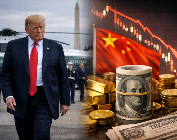Trump Returns to Washington as China Cuts Treasury Holdings Dumping Another $41B