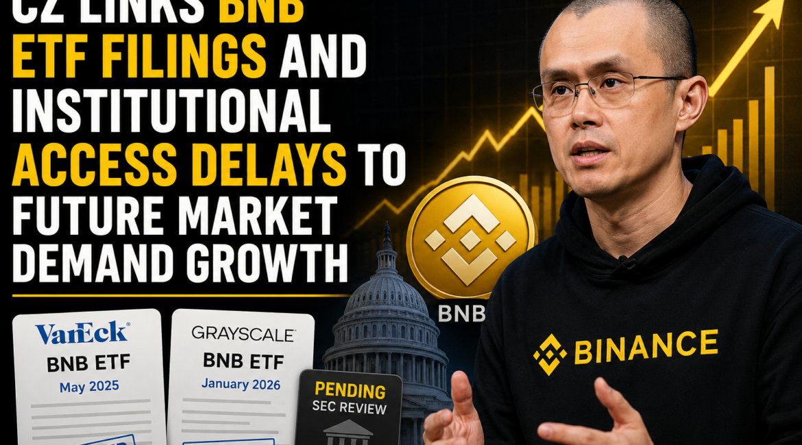 BNB ETF Filings Gain Attention as CZ Discusses Institutional Access in US