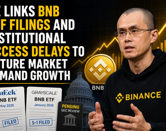 BNB ETF Filings Gain Attention as CZ Discusses Institutional Access in US