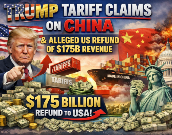 Trump Tariff Claims on China and Alleged US Refund of $175B Revenue