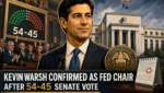 Kevin Warsh Confirmed as Fed Chair After 54-45 Senate Vote Before June FOMC Test