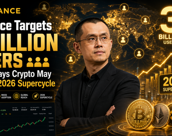 Binance Targets 3 Billion Users as CZ Sees 2026 Crypto Supercycle