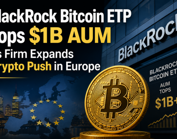 BlackRock Bitcoin ETP Tops $1B AUM as Firm Expands Crypto Push in Europe