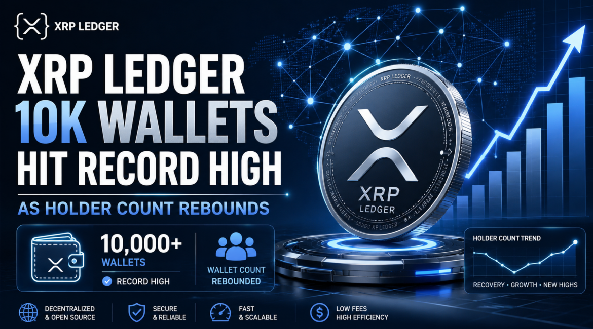 XRP Ledger 10K Wallets Hit Record High as Holder Count Rebounds