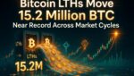 Bitcoin LTHs Move 15.2 Million BTC Near Record Across Market Cycles