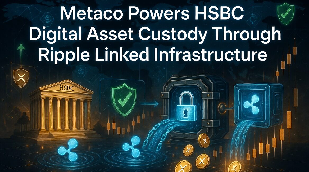 Metaco Powers HSBC Digital Asset Custody Through Ripple Linked Infrastructure
