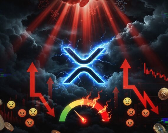 XRP Fear Levels Rise as Social Sentiment Turns Negative
