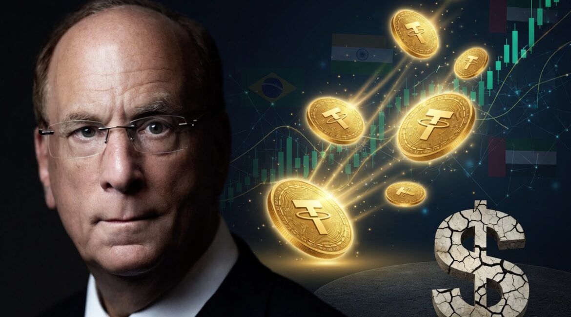 BlackRock CEO Larry Fink Says Countries Turn to Stablecoins Amid Dollar Worries