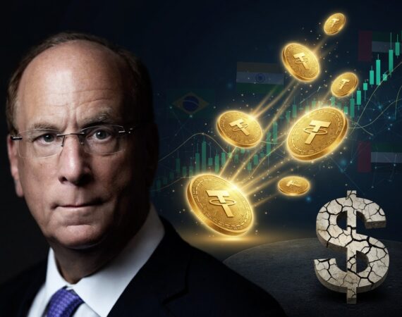 BlackRock CEO Larry Fink Says Countries Turn to Stablecoins Amid Dollar Worries