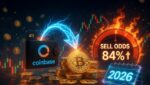 Strategy Moves 411 BTC to Coinbase as Sell Odds Reach 84% in 2026